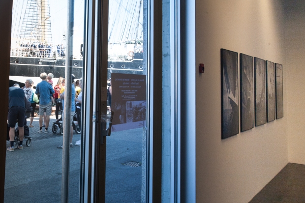 Tall Ships Races 2018 on wet collodion; wet collodion exhibition; maritime photography project; Andrzej Górski